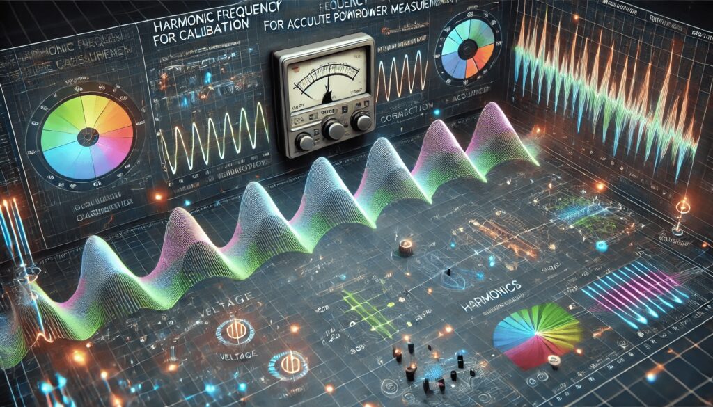 Harmonic-Frequency Calibration for Accurate Power Measurement